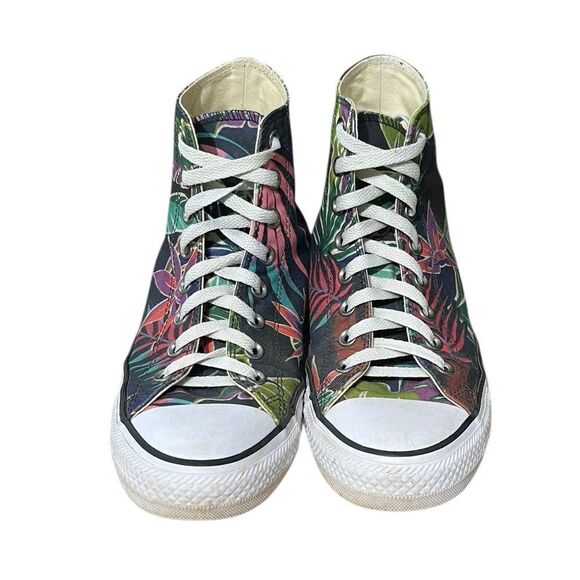 Converse Chuck Taylor All Stars Tropical Print, Size 8/10 - Picture 1 of 11